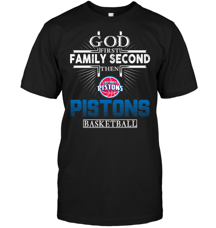 Detroit Pistons "never Underestimate A Dad" T-Shirt